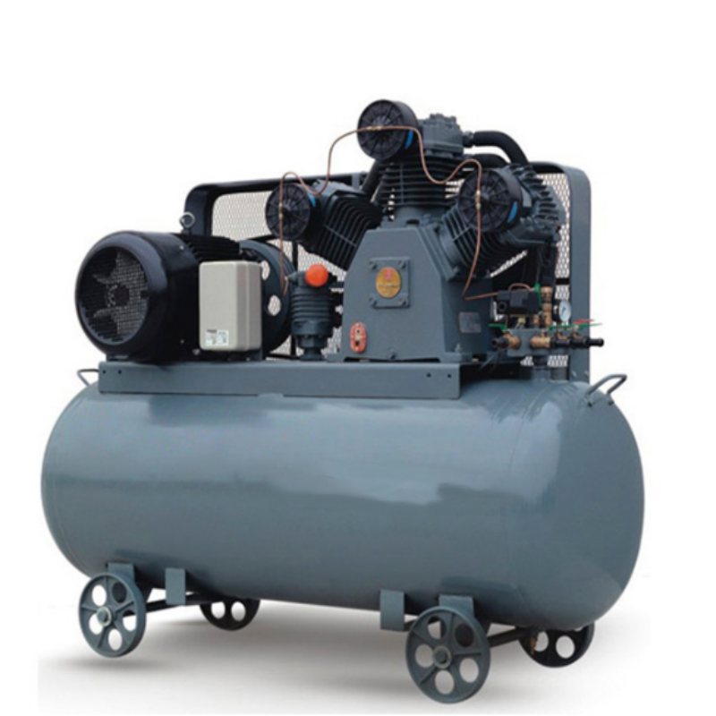 China Industrial Air-Coolling 4HP Electric Portable/Mobile Piston Silent Oil-Free Air Compressor