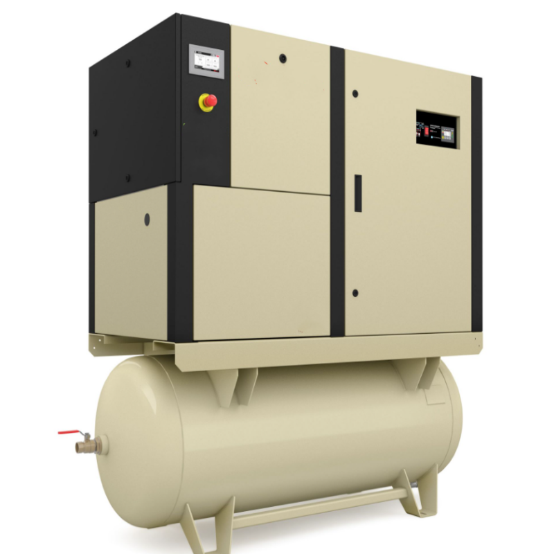 15HP 11kw Combined Integrated 3 Phase Screw Permanent Magnet Frequency Air Compressor