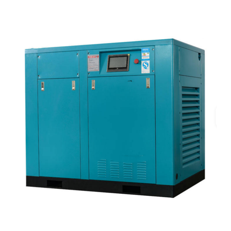 Portable 60HP/45Kw 7-Bar Screw Air Compressor Energy-Efficient Low Noise Rotary Scroll Air Dryer Tank 8.0M3/min 282.5cfm Motor